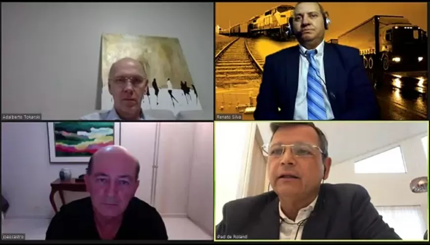 Ministro João Carlos Parkinson e Adalberto Tokarski